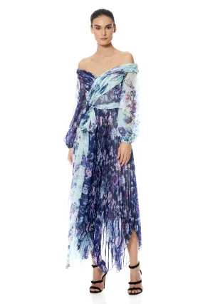 Lennon Handkerchief Wrap Dress