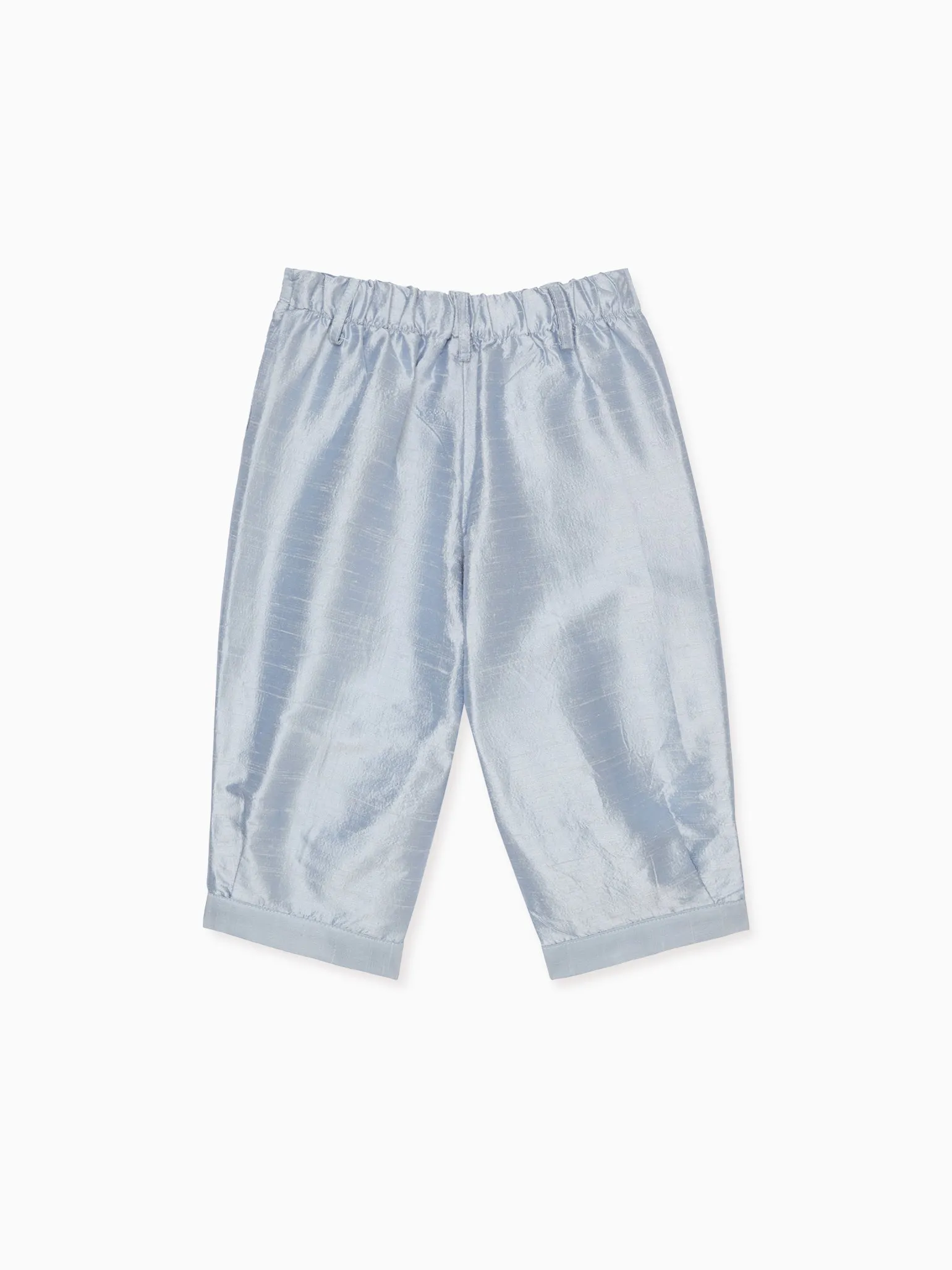 Light Blue Lupino Silk Boy Knickerbocker