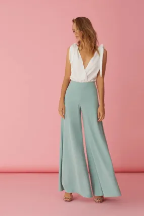 Lindy Green Wide Leg Pants