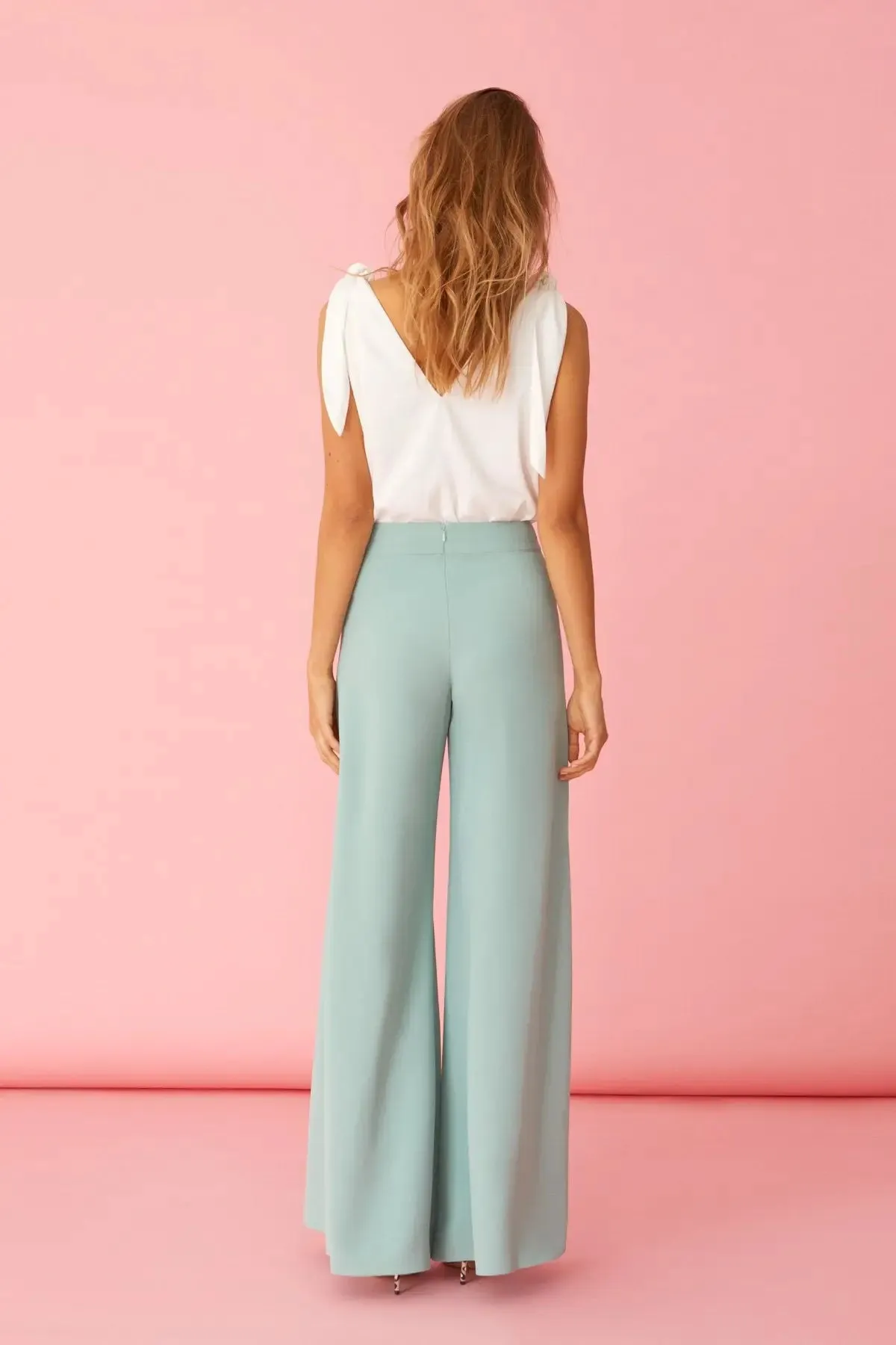 Lindy Green Wide Leg Pants