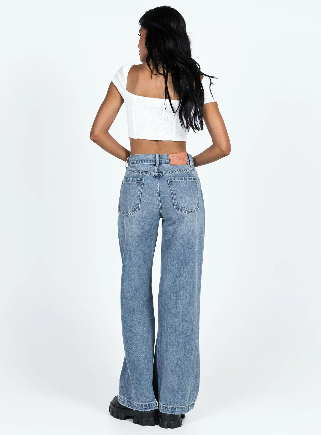 Livvy Jeans Mid Wash Denim