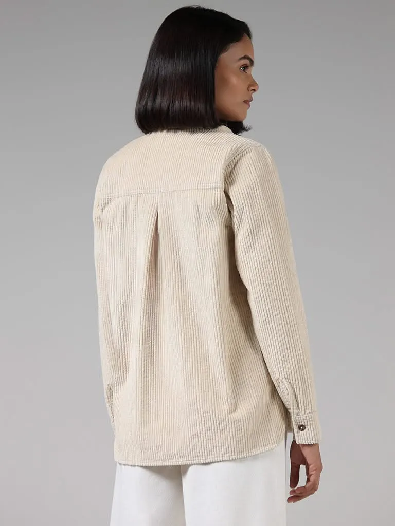 LOV Solid Cream Jacket