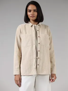 LOV Solid Cream Jacket