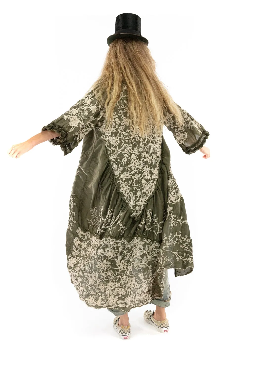 Magnolia Pearl Emmali  Kimono | Rainier / papyrus