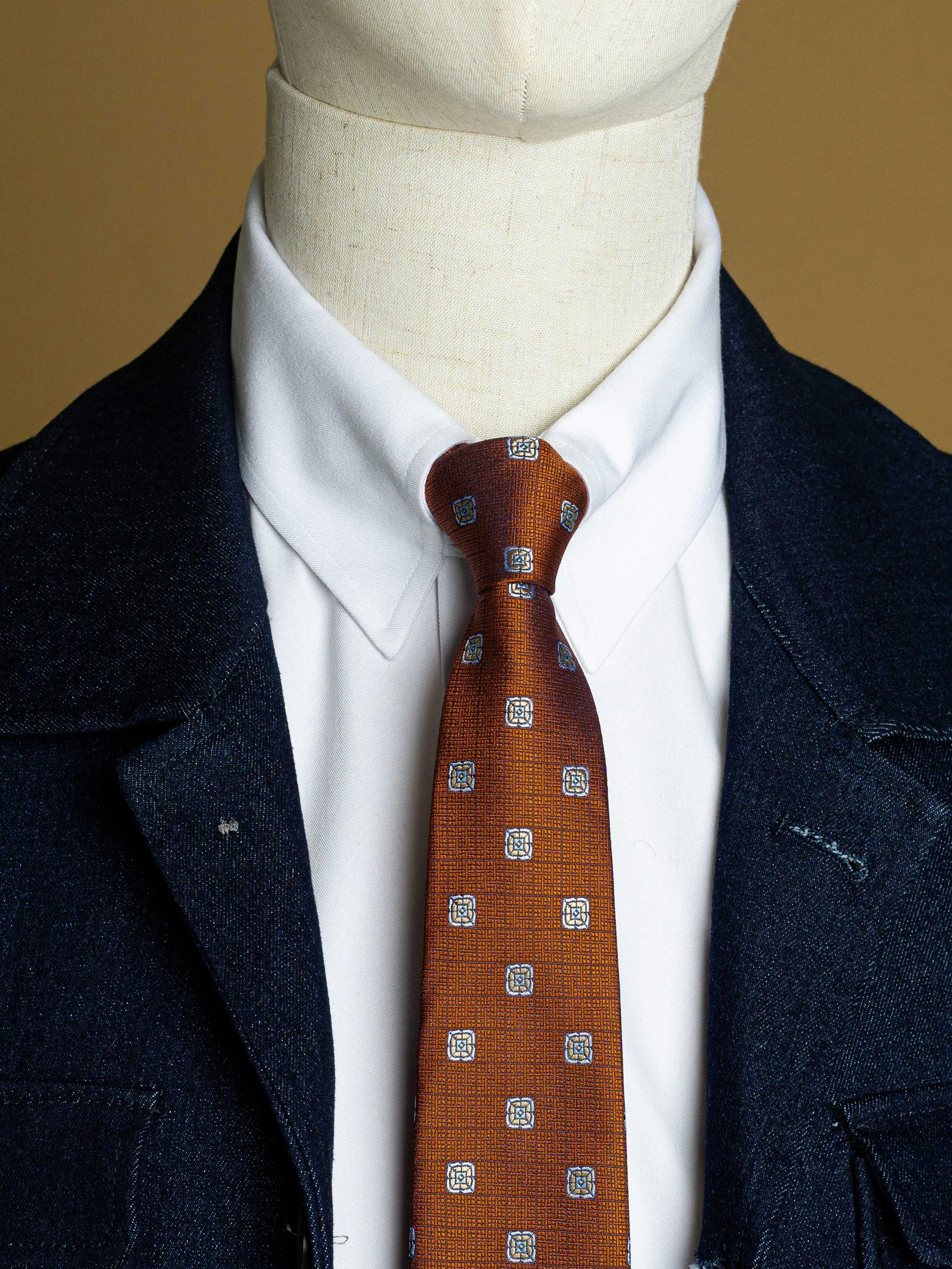 Medallion Tie - Copper