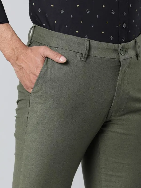 Men Kruger Fit Cotton Stretch Trouser