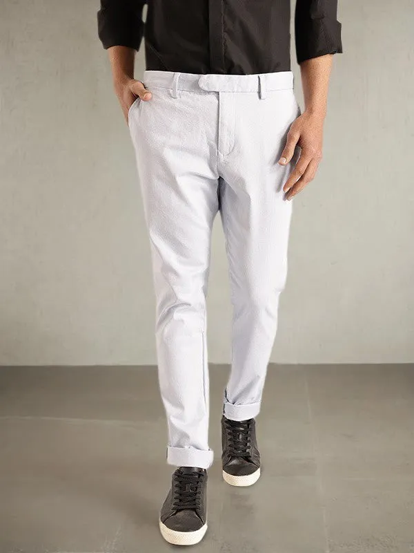 Men Urban Fit Cotton Stretch Trouser