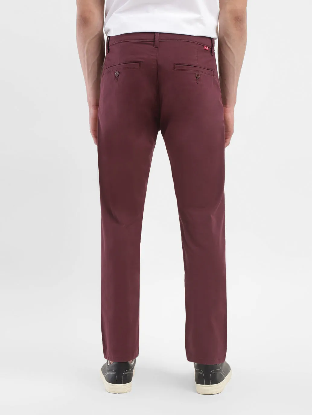 Men's 511 Maroon Slim Fit Chinos