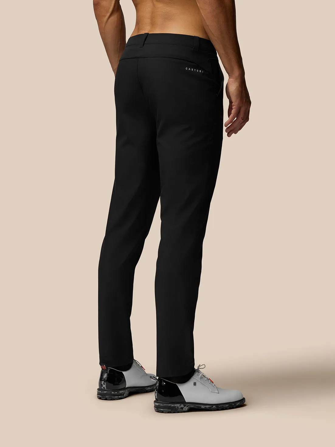 Men's Golf Lightweight Club Trousers - Black