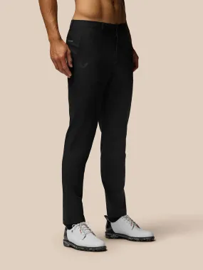 Men's Golf Water-Resistant Trousers - Black