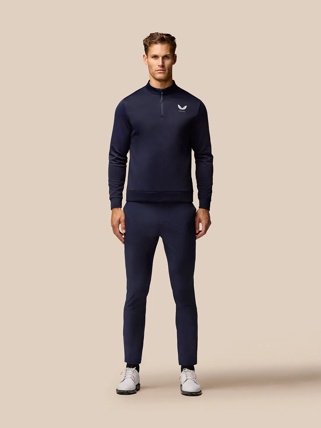 Men's Golf Water-Resistant Trousers - Midnight Navy