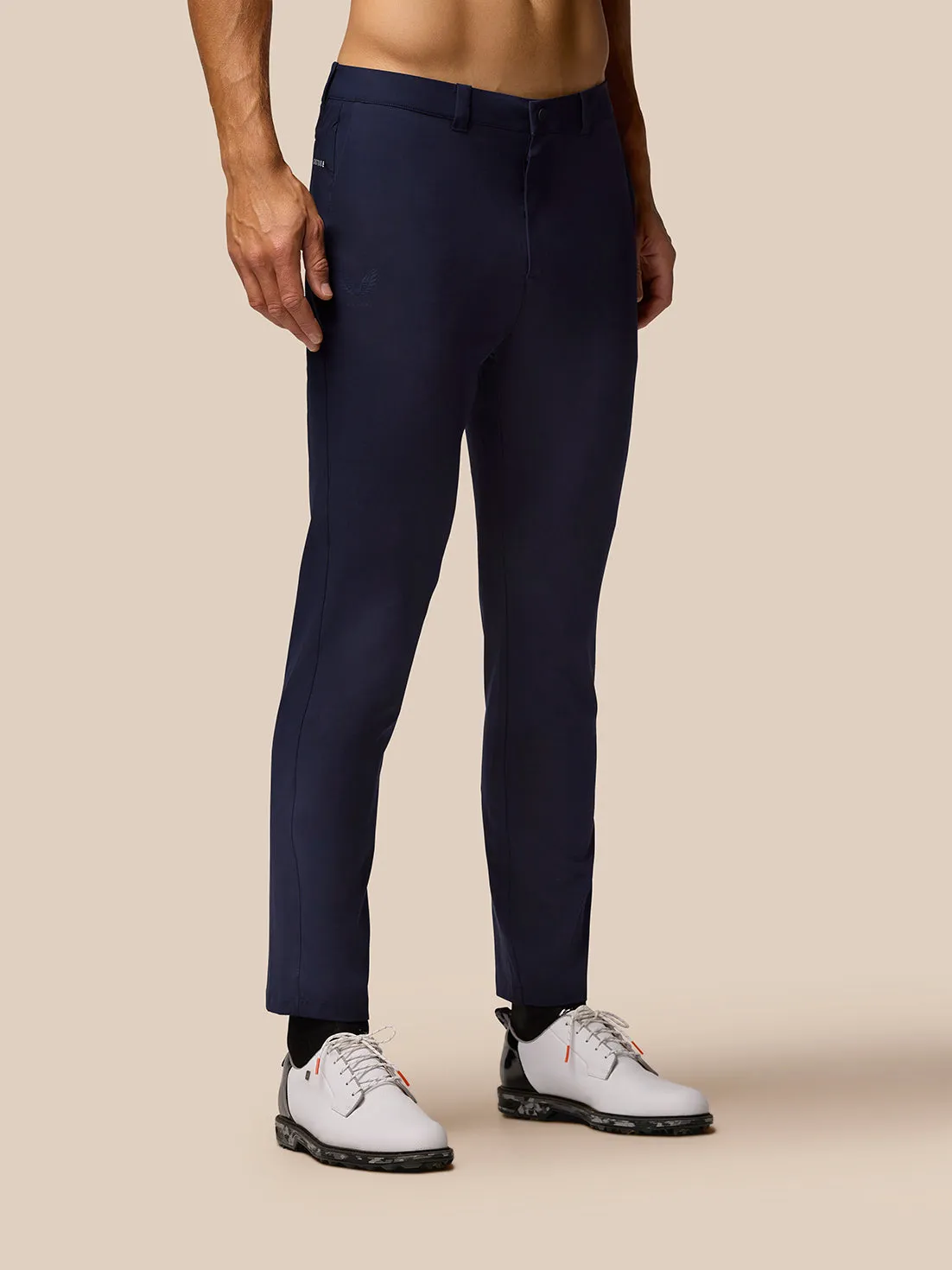 Men's Golf Water-Resistant Trousers - Midnight Navy