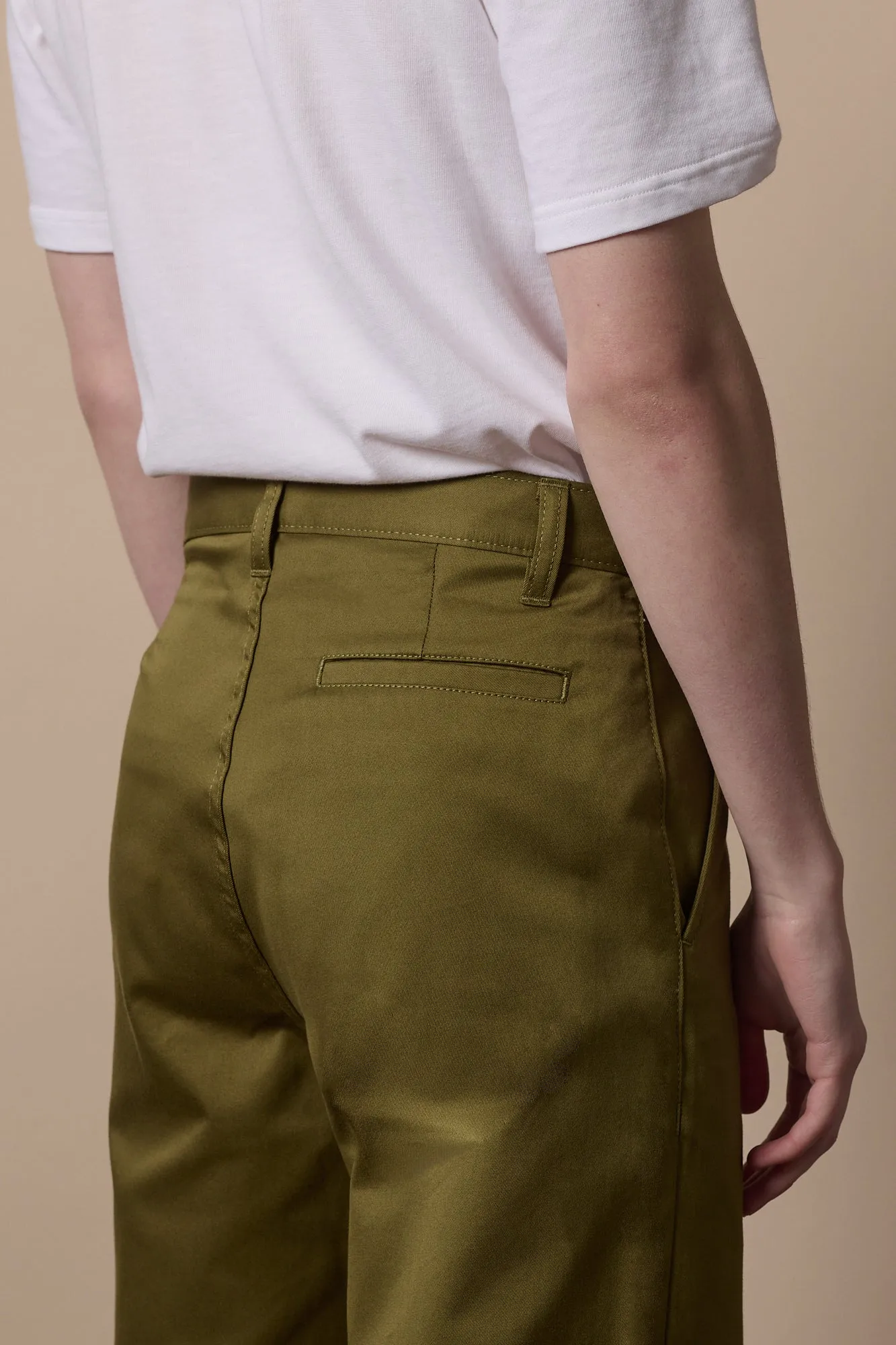 Men's Relaxed Chinos - Moss