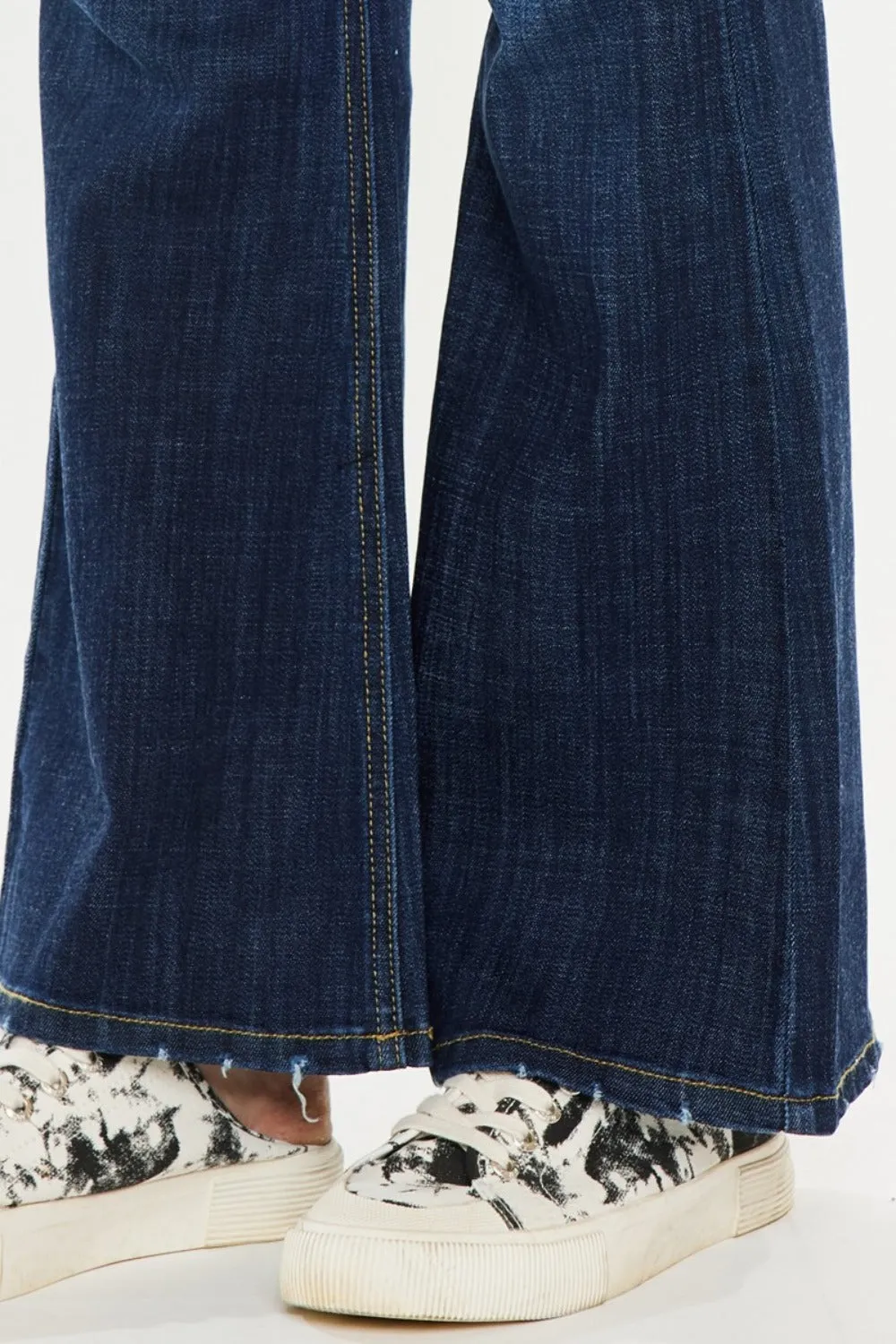 Mid Rise Flare Jeans