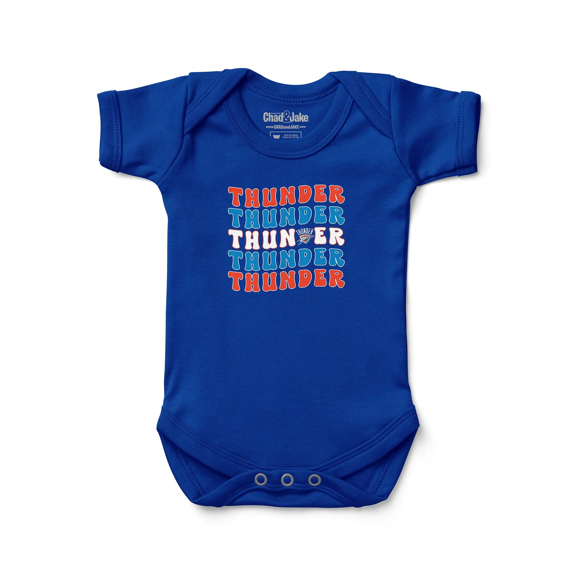 Oklahoma City Thunder "Groovy" Bodysuit