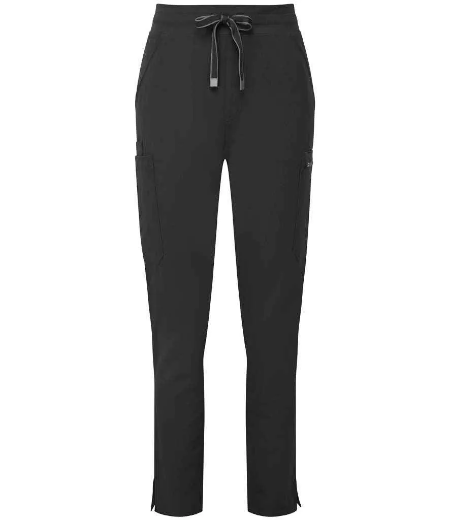 Onna by Premier Ladies Relentless Onna-Stretch Cargo Trousers | Black