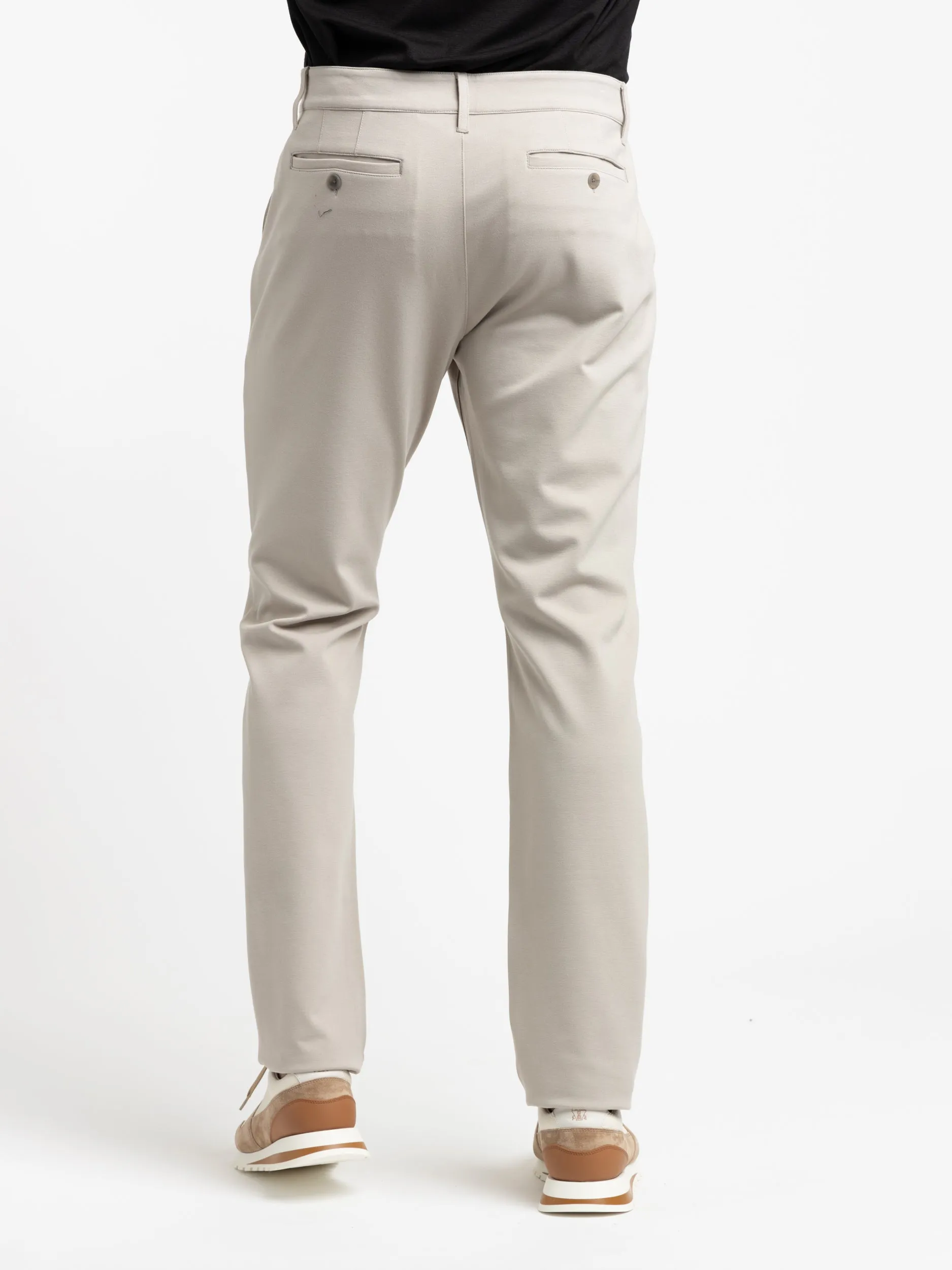 Oyster White Stafford Trousers