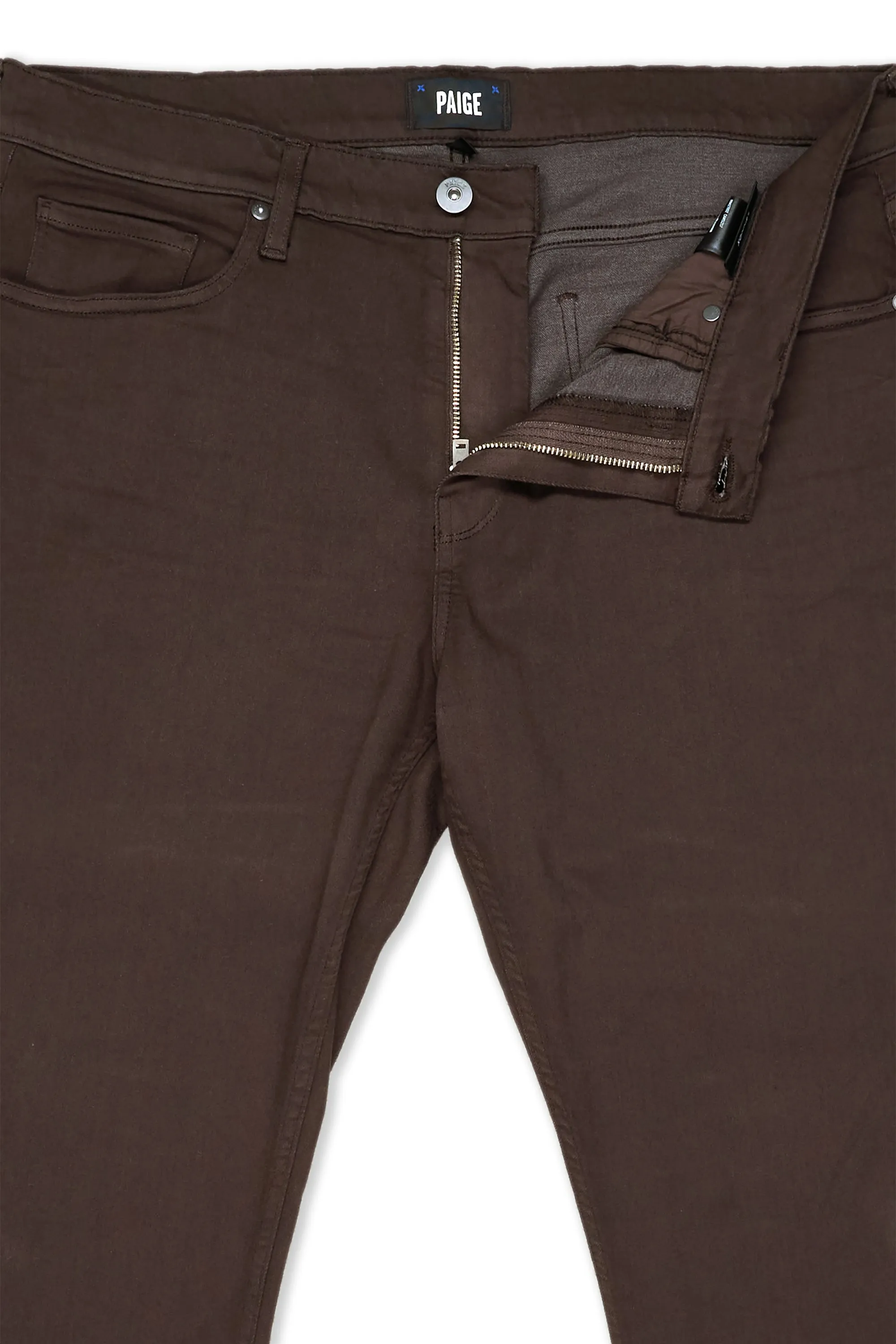 Paige Seal Brown Lennox Jeans