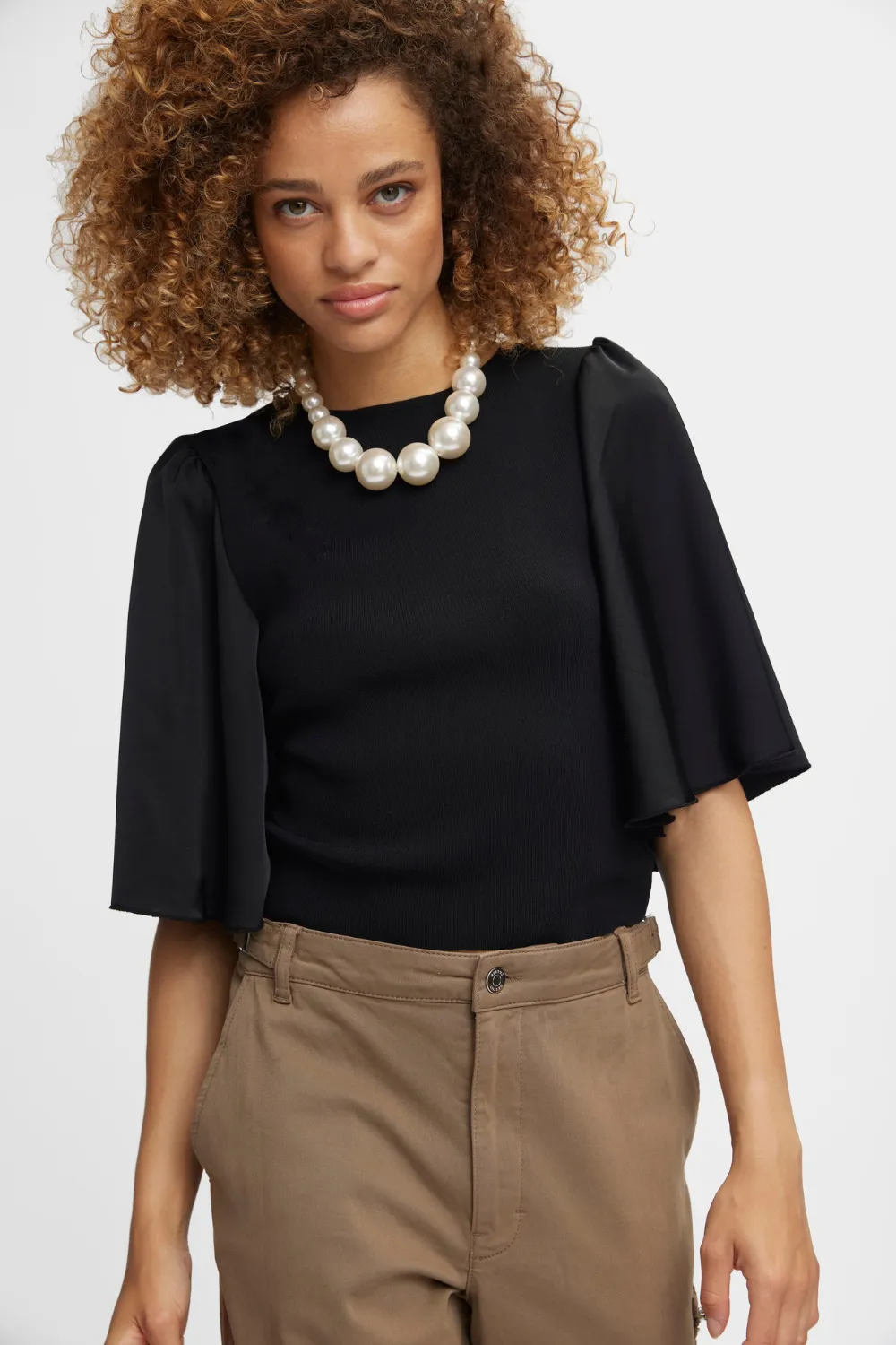 Pama Blouse in Black