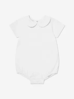 Paz Rodriguez Baby Boys Bodysuit in White