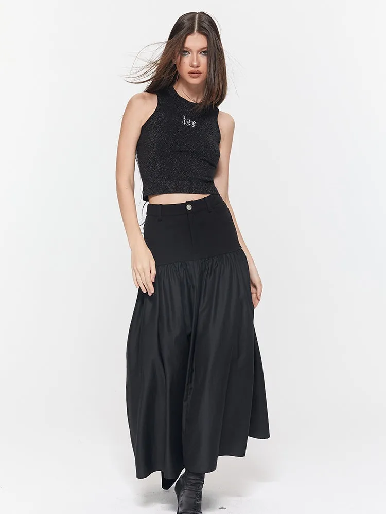 Plain Mix Nichi Long-Skirt