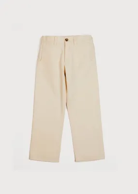 Pocket Detail Chino Trousers in Beige (4-10yrs)