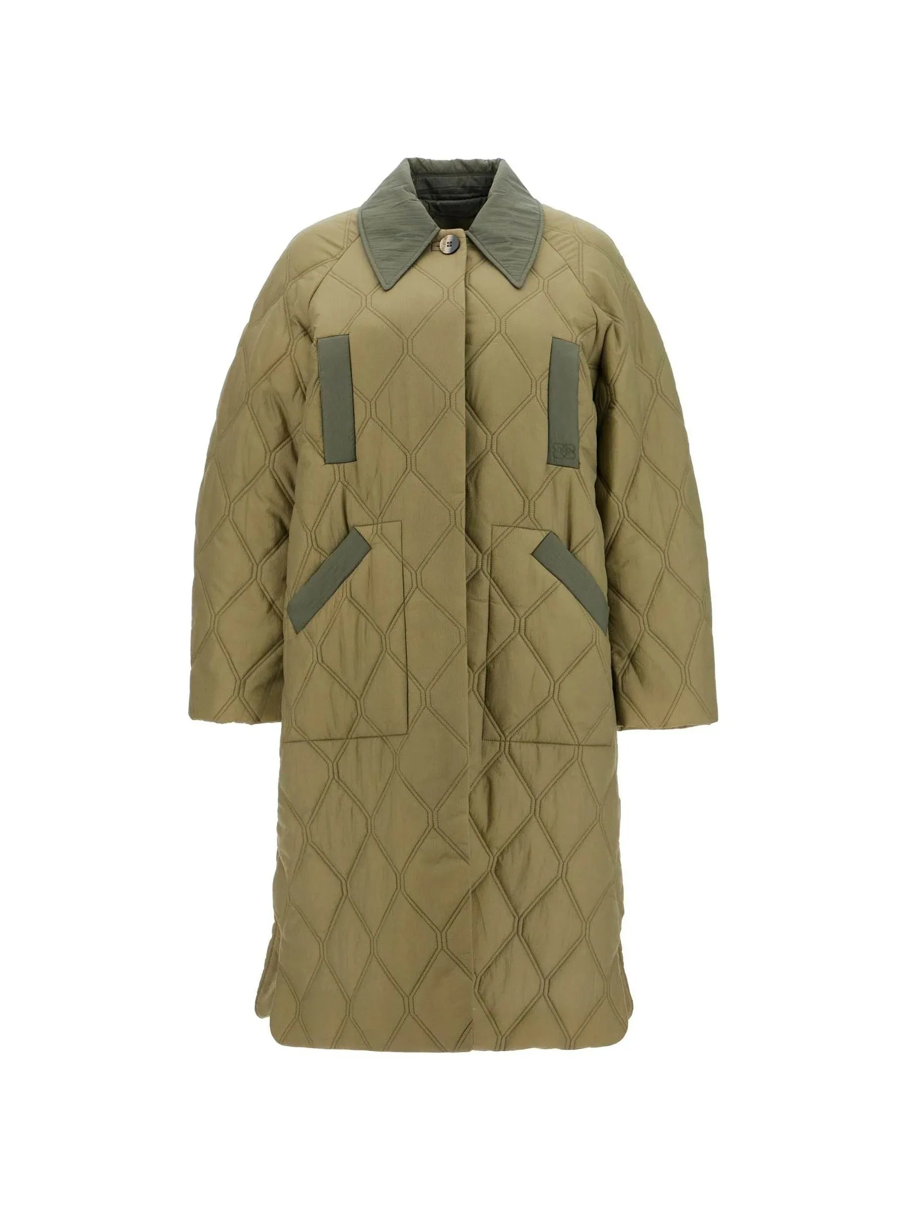 Quilted Long Padded Jacket