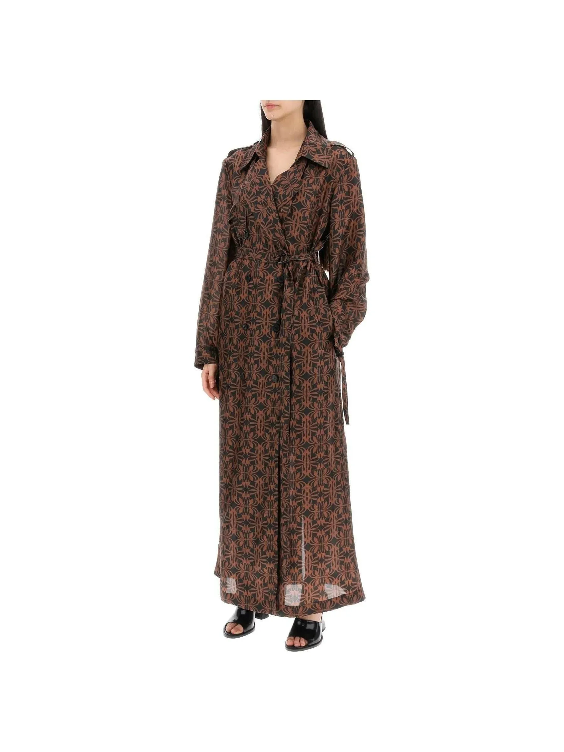 Renwicks Patterned Silk Coat