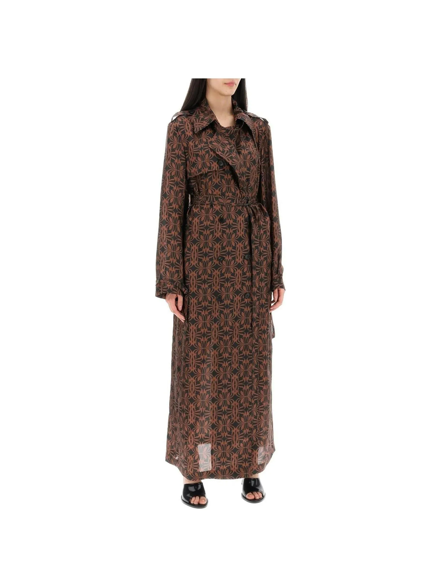 Renwicks Patterned Silk Coat