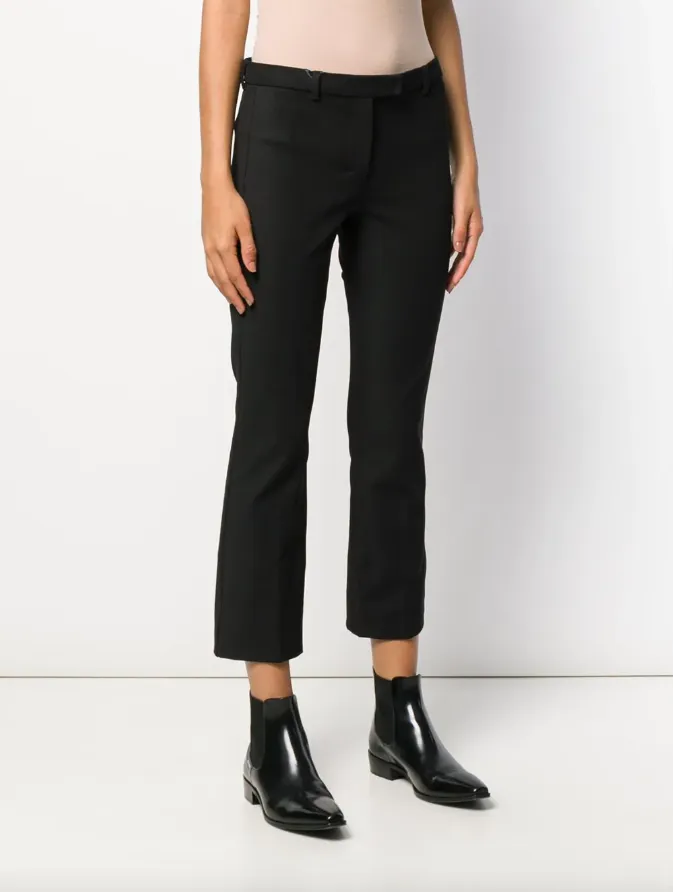 'S Max Mara Cropped flare trousers