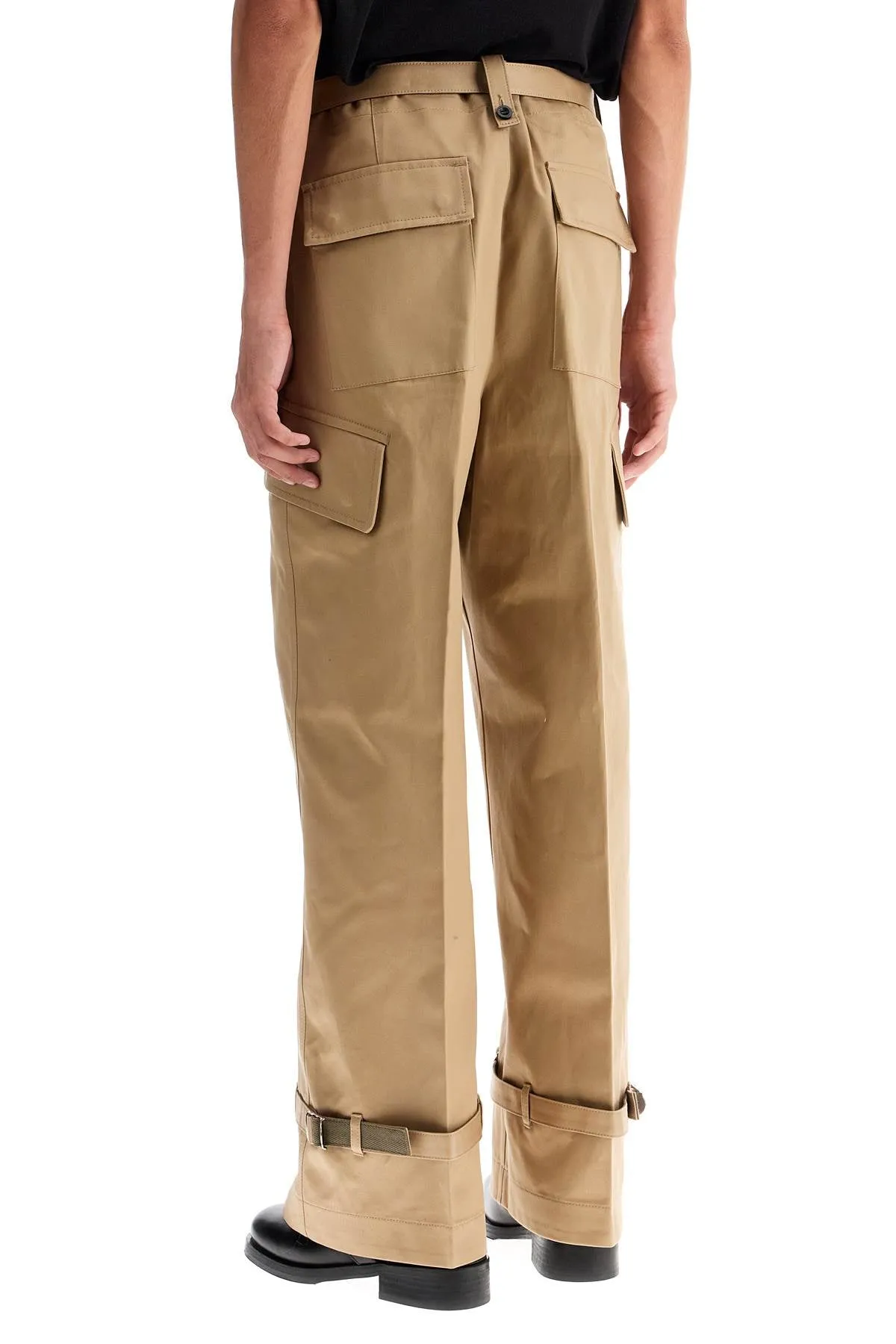 SACAI cotton chino pants for