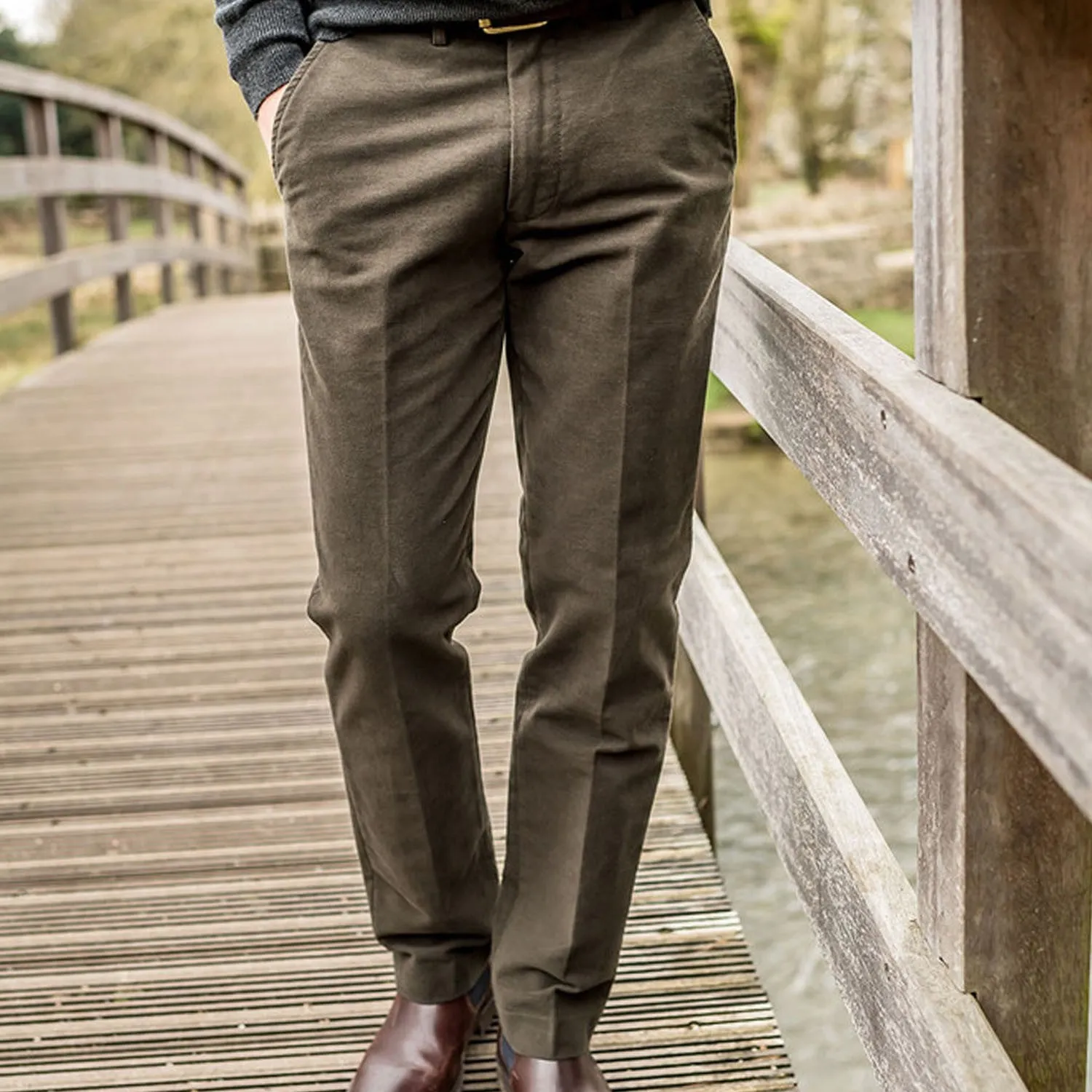 Schoffel Mens Moleskin Trousers