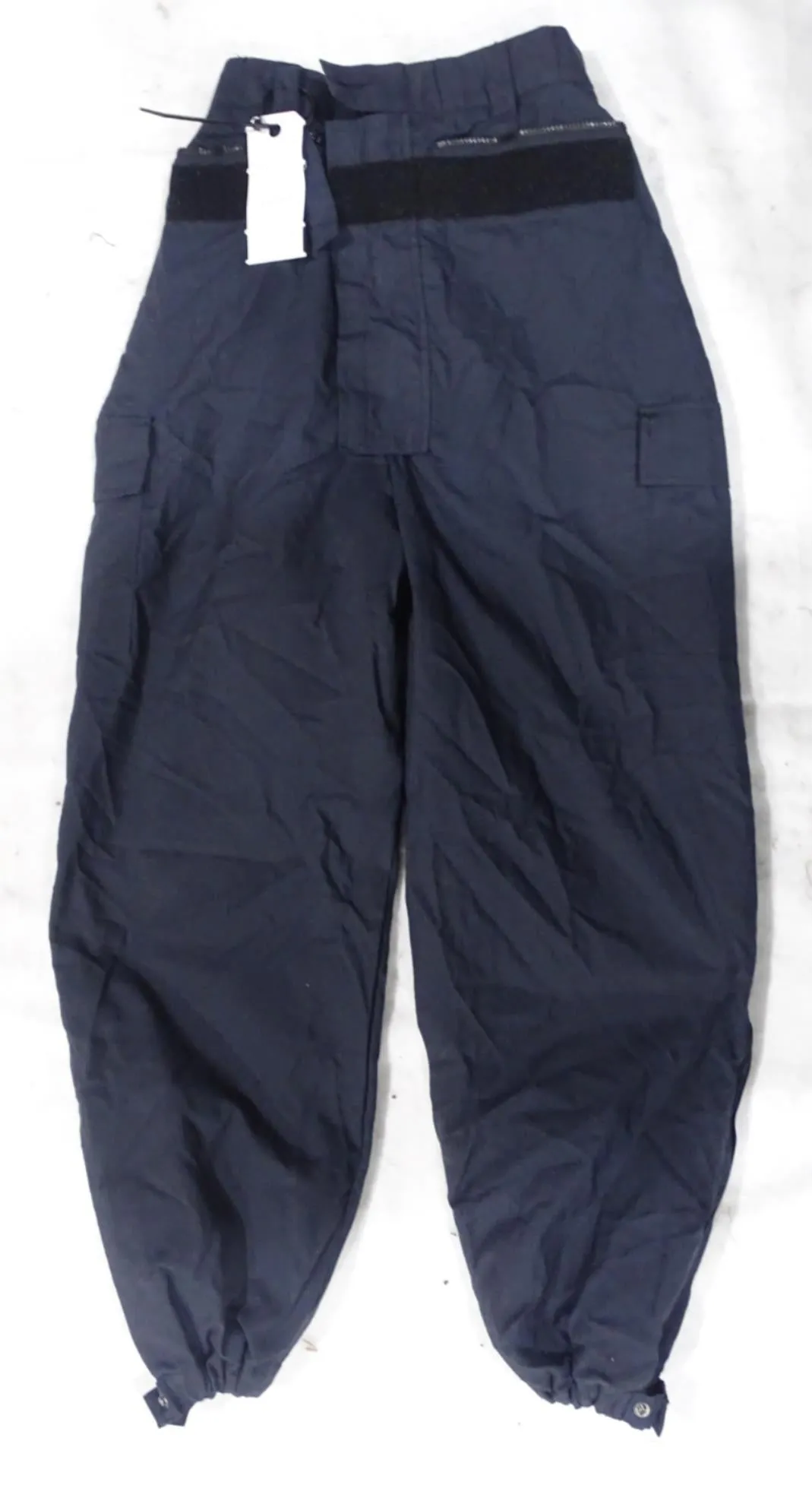 Scotgreat Navy Blue Zip Off Flame Retardant Riot Coverall Trousers