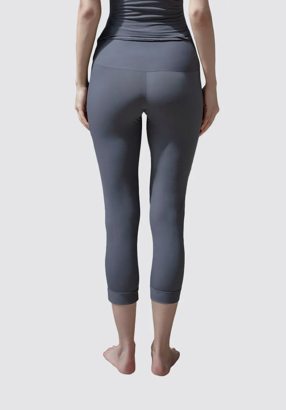 Shanti Yoga Trousers | Grey Hematite