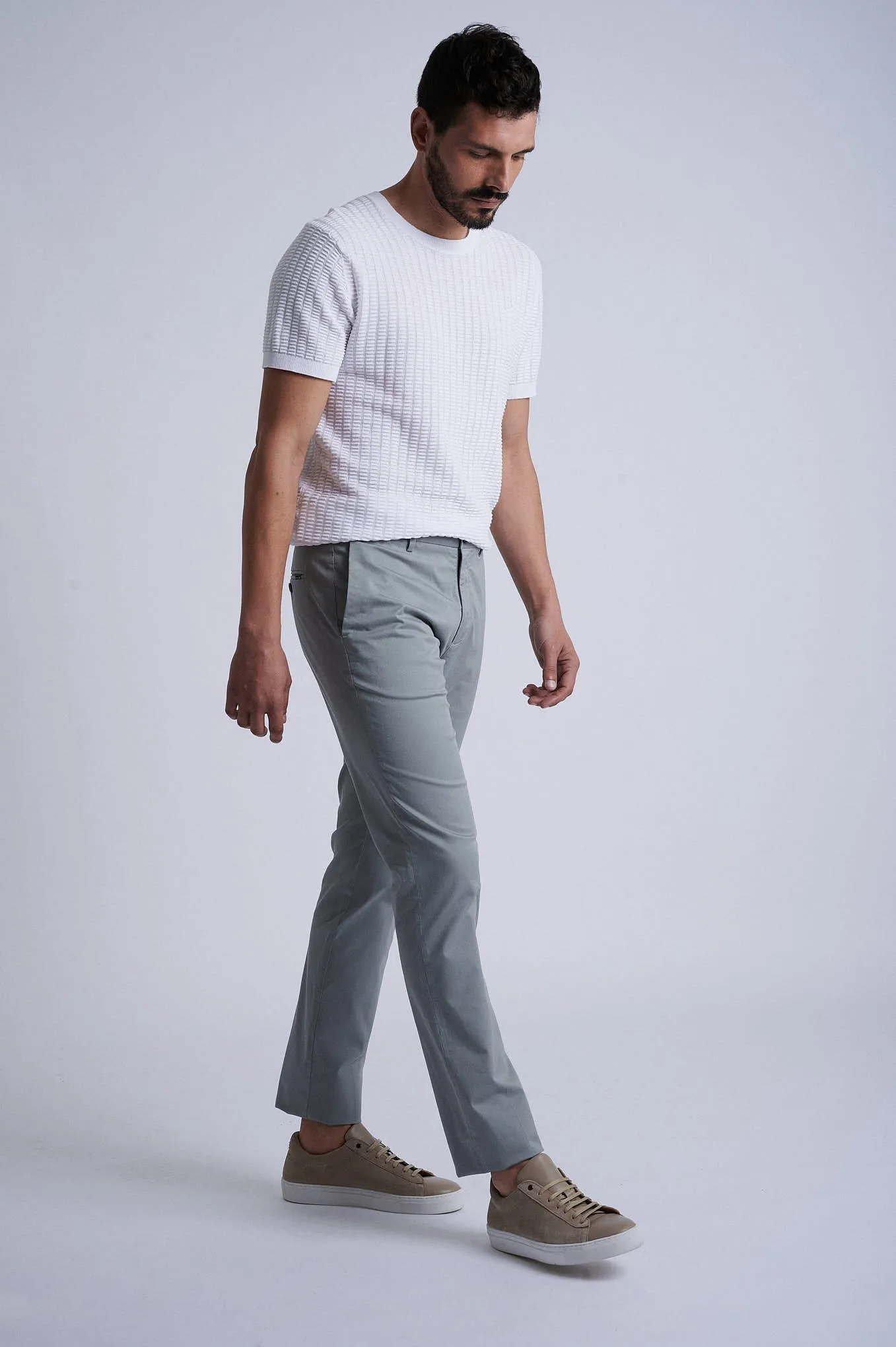 Slim fit chino in Cotton Elastane