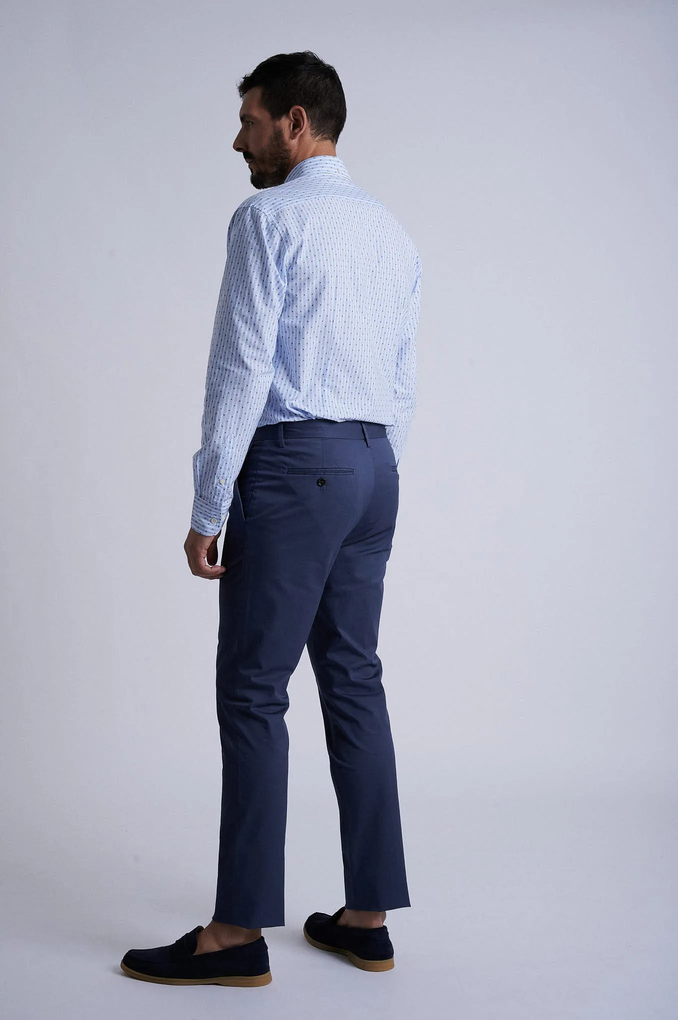 Slim fit chino in Cotton Elastane