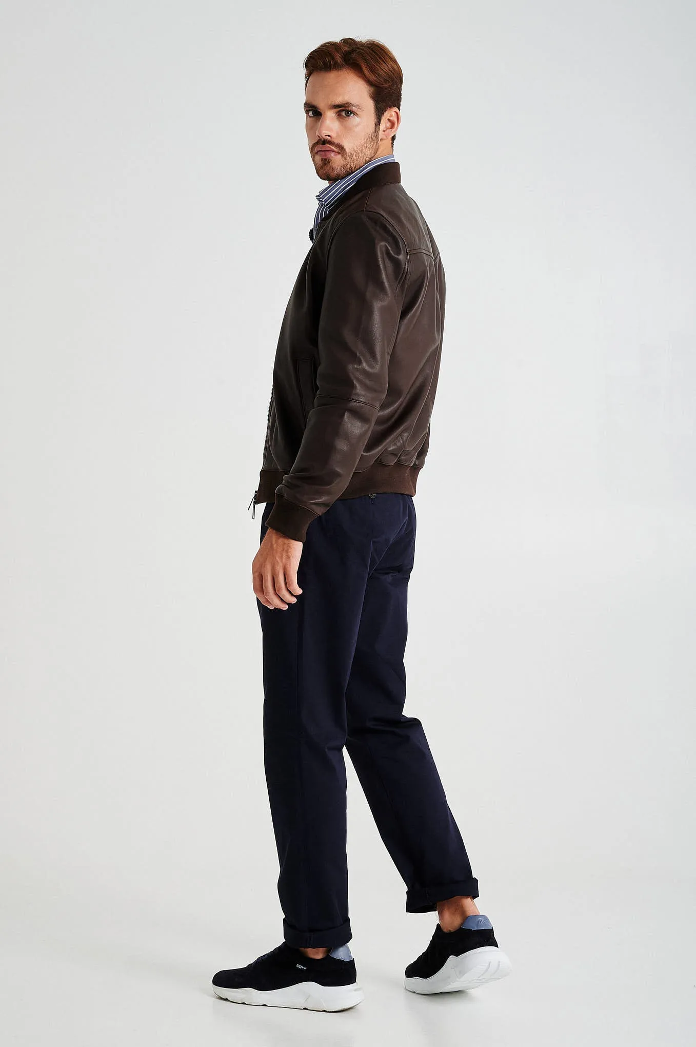 Slim fit comfort stretch basic chino