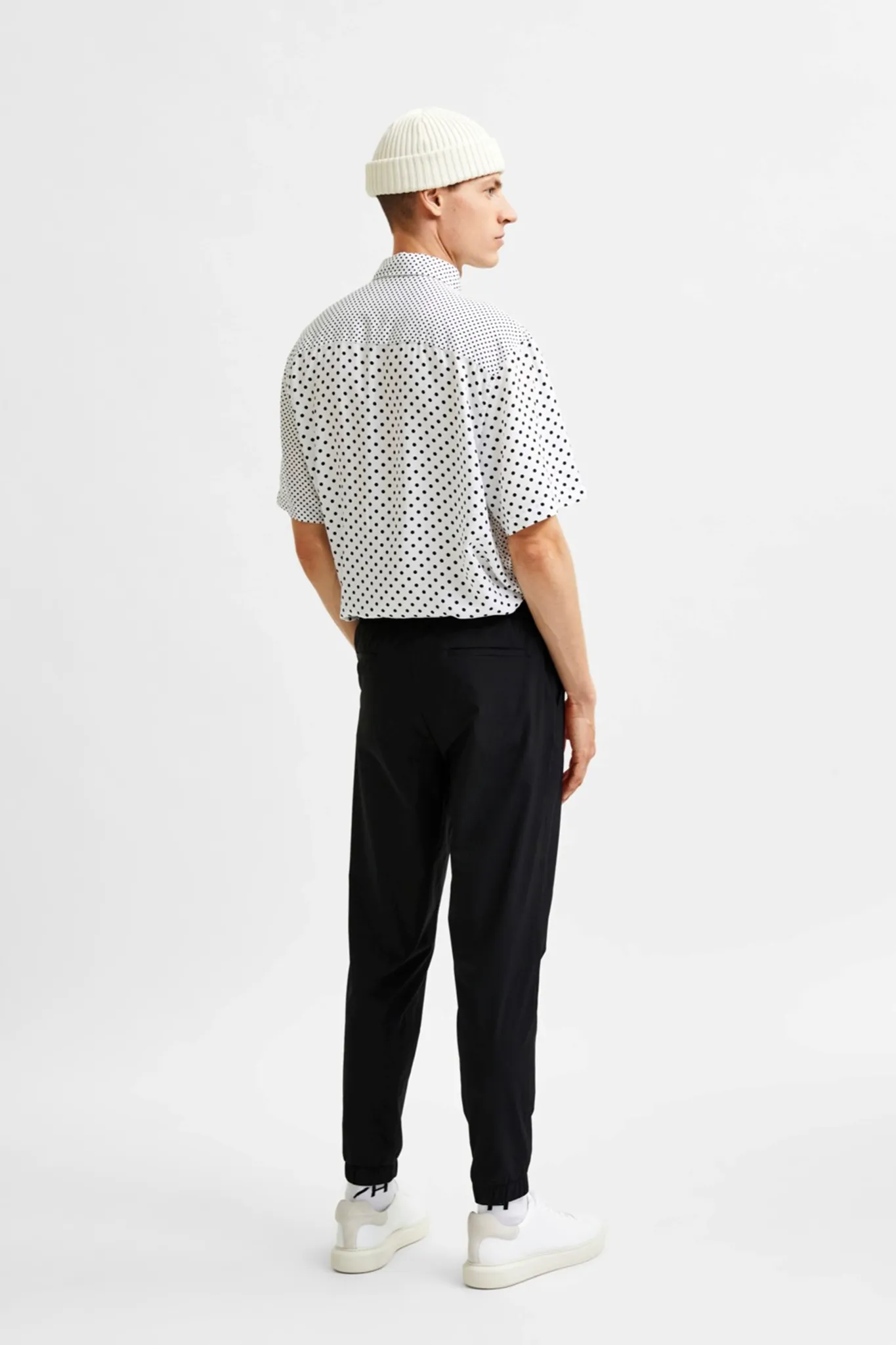 Slim Pharo Trousers - Black