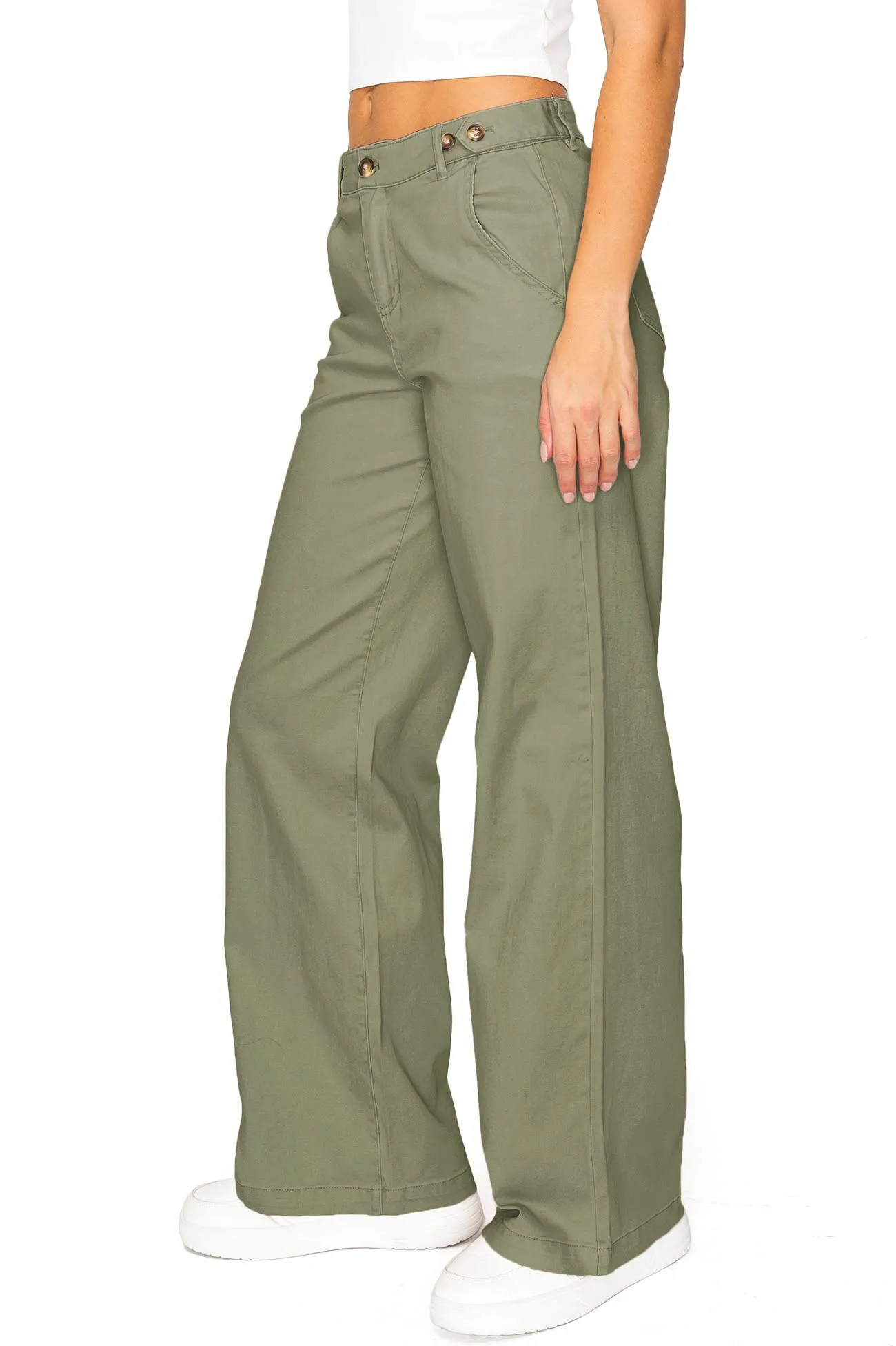 Slouchy Wide Leg Trousers