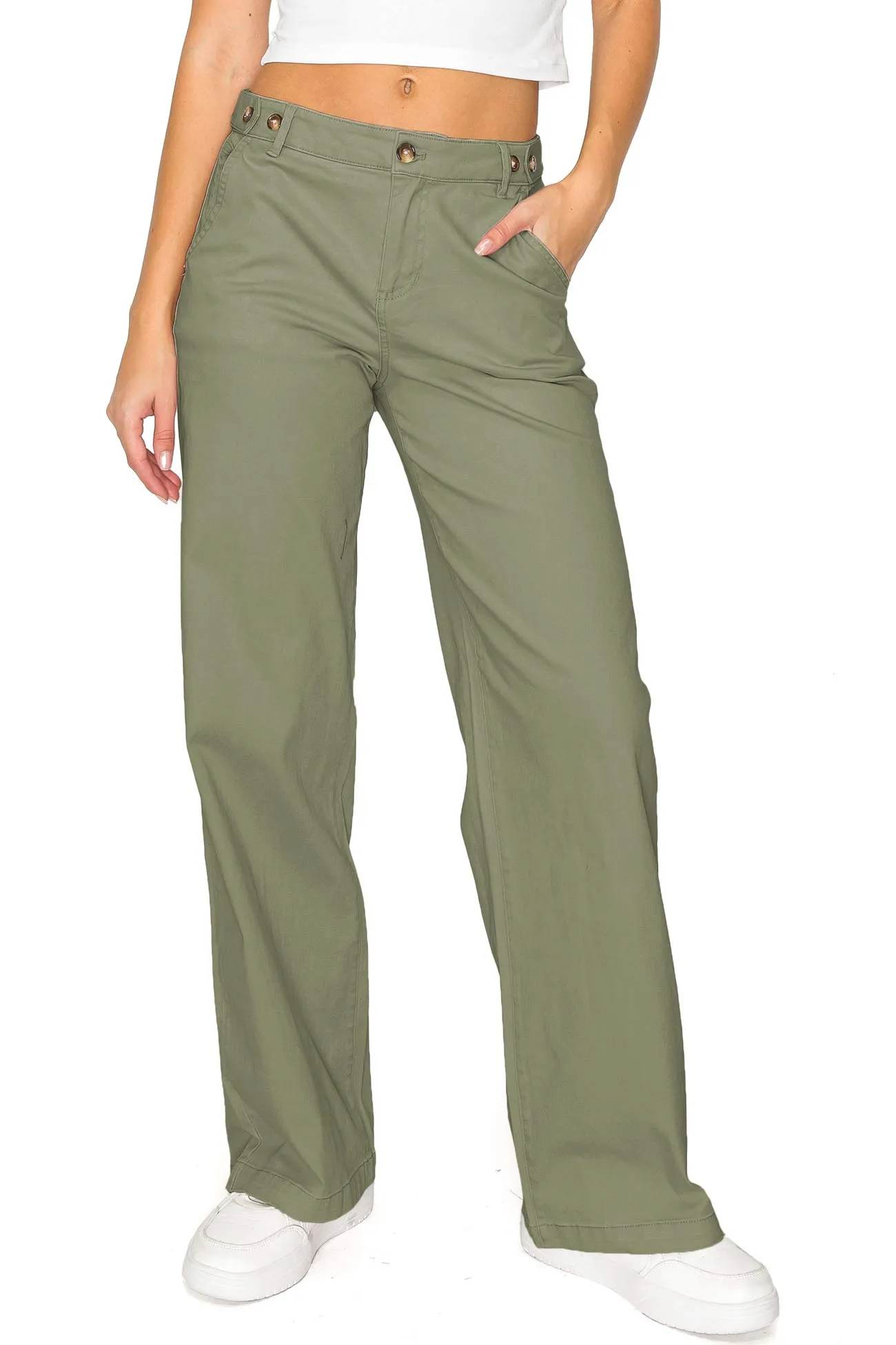 Slouchy Wide Leg Trousers