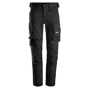 Snickers 6341 AllroundWork Stretch Kneepad Trousers Black