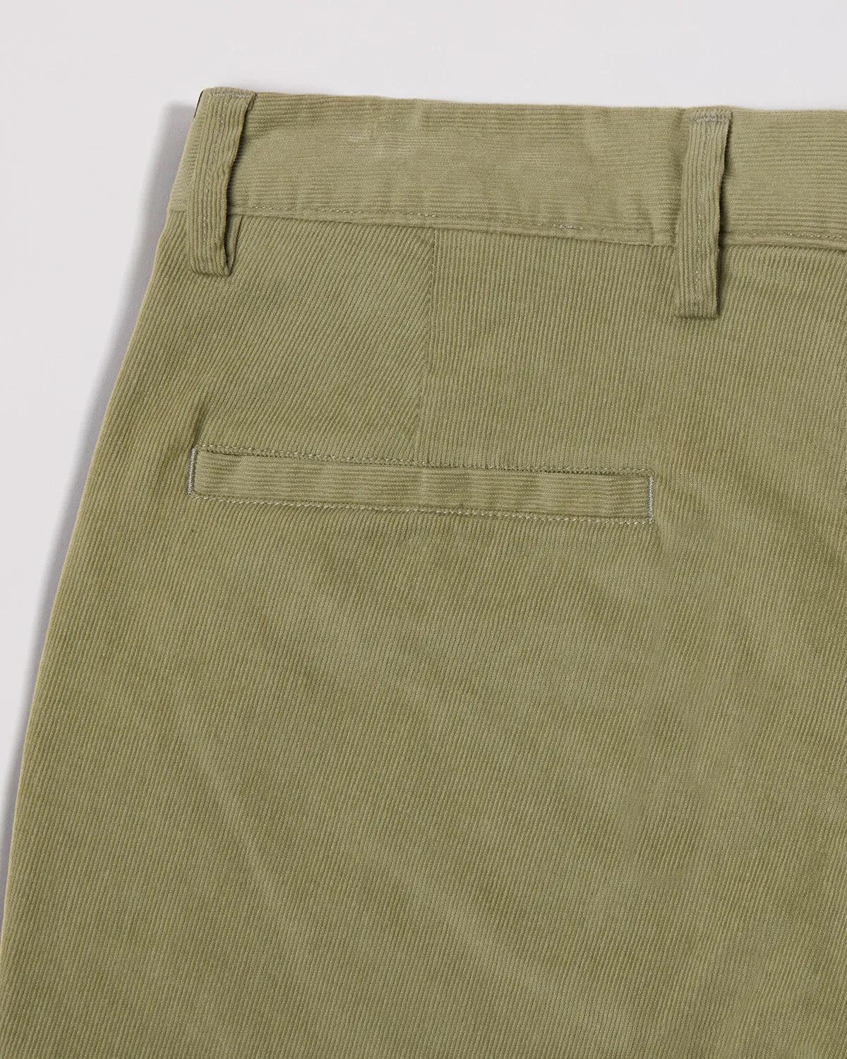 Stretch Corduroy Chinos - Green