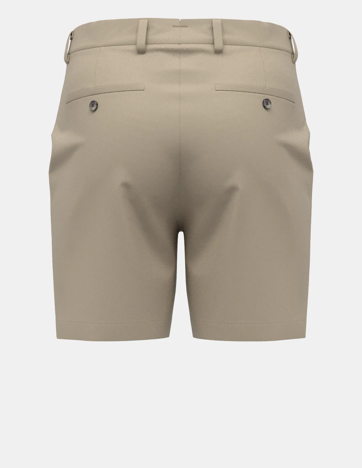 Tan Everyday Trouser | Short