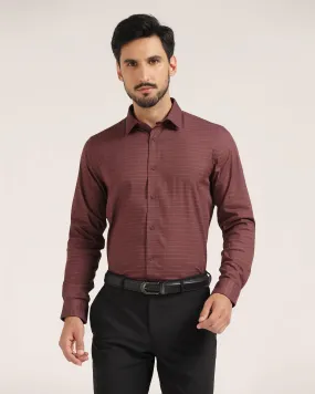 TechPro Formal Dusty Pink Check Shirt - Becki