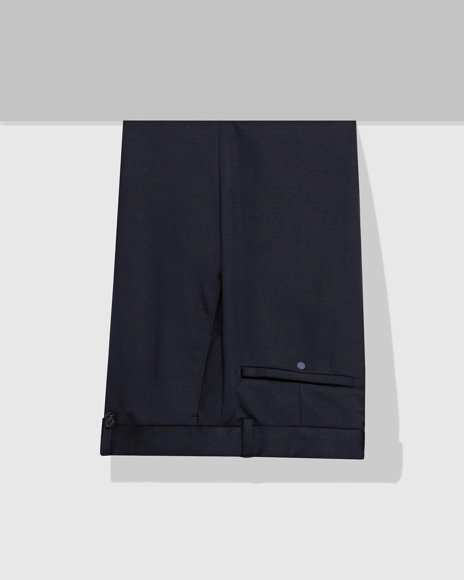 TechPro Slim Fit B-91 Formal Navy Solid Trouser - Explorer