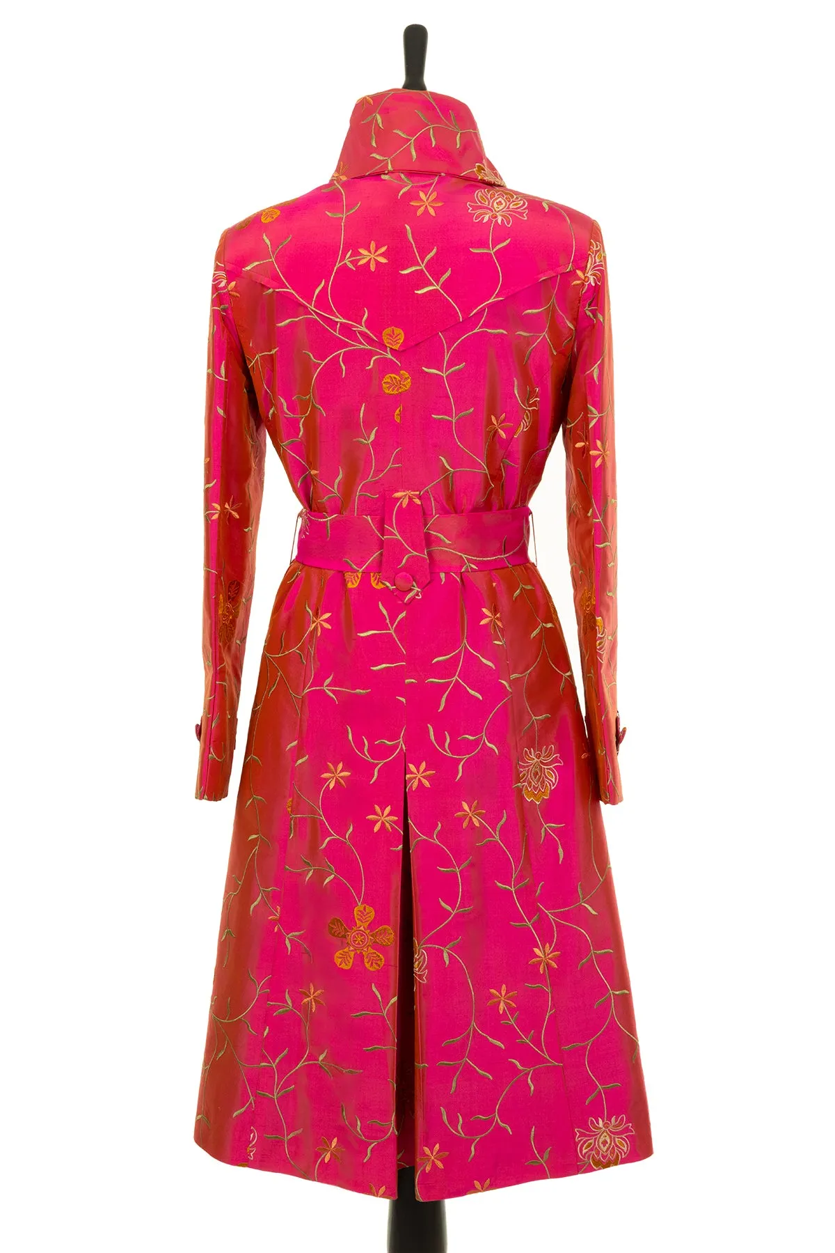 Trench Coat in Schiaparelli Pink