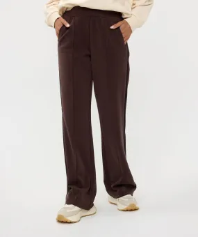 Trousers Lurex Tape Modal - Chocolate