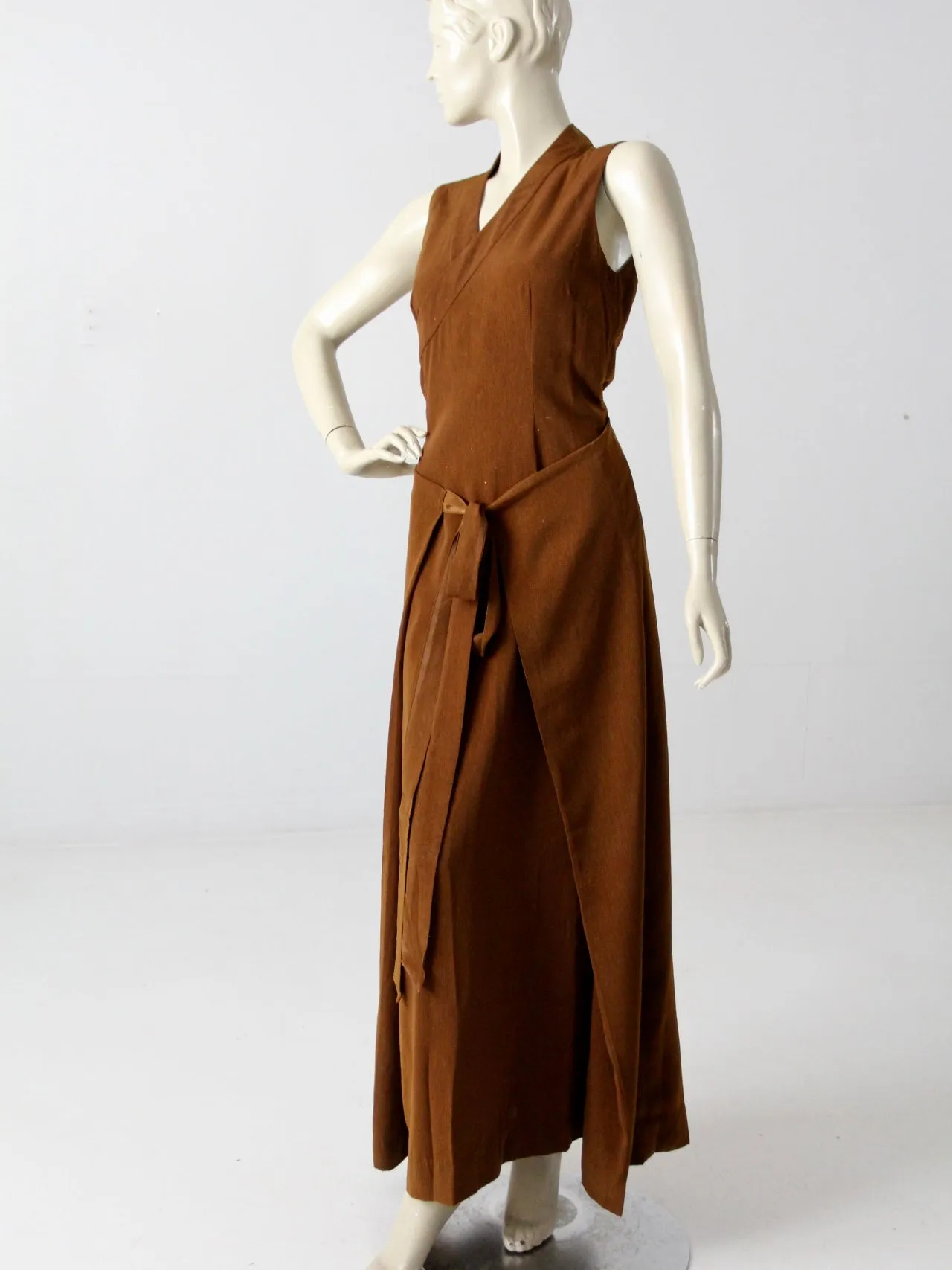 vintage 70s wrap dress