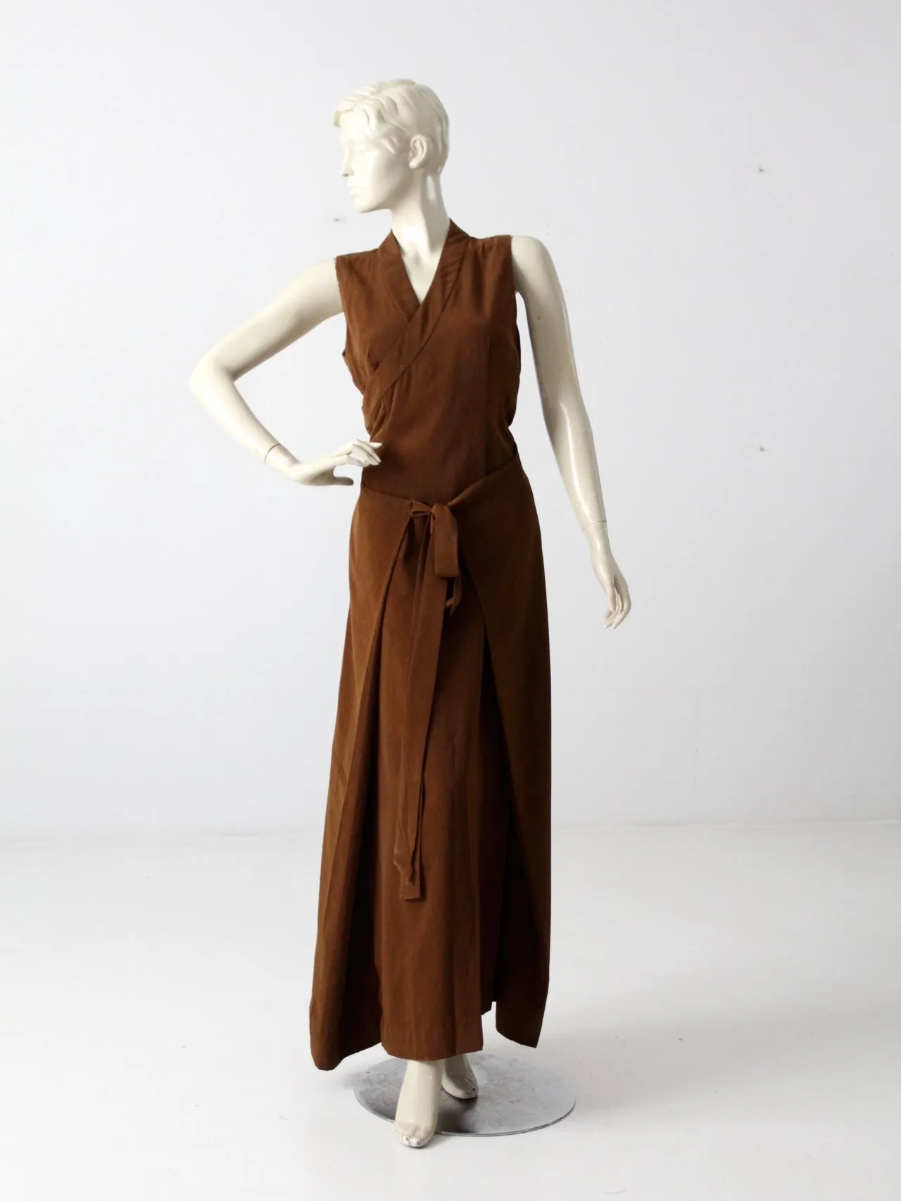 vintage 70s wrap dress