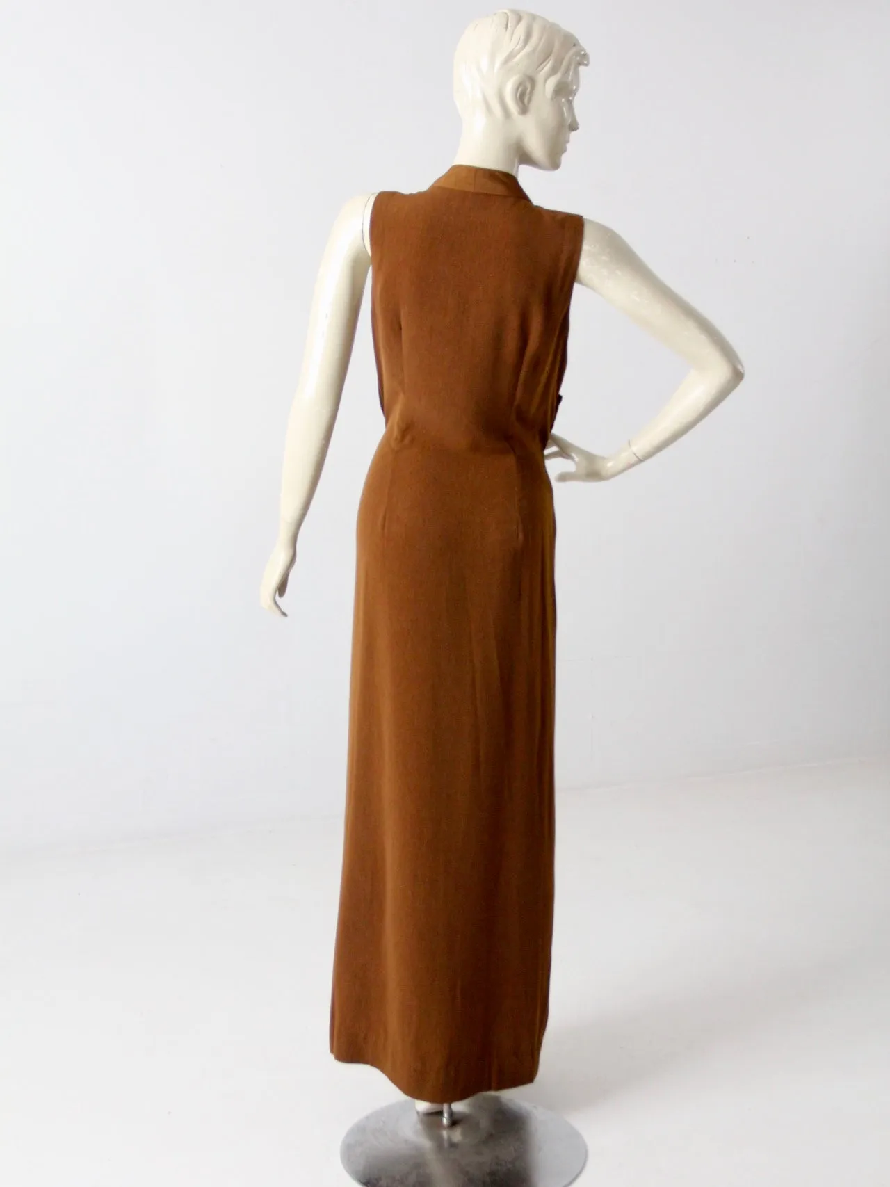 vintage 70s wrap dress